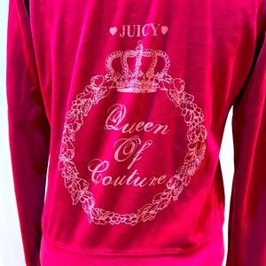 Juicy zip up sweatshirt